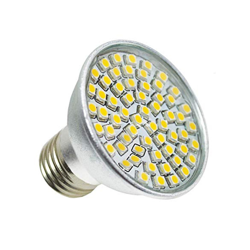 FOCO 7W 60 LEDS SMD BASE E-27 CALIDO ADIR 2431