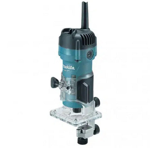 REBAJADORA / ROUTER 1/4" 350W 35000Rpm (1.4kg) GRIS MAKITA M3700B