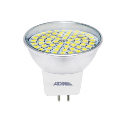 FOCO 7W 60 LEDS SMD BASE MR16 BLANCO ADIR 2432