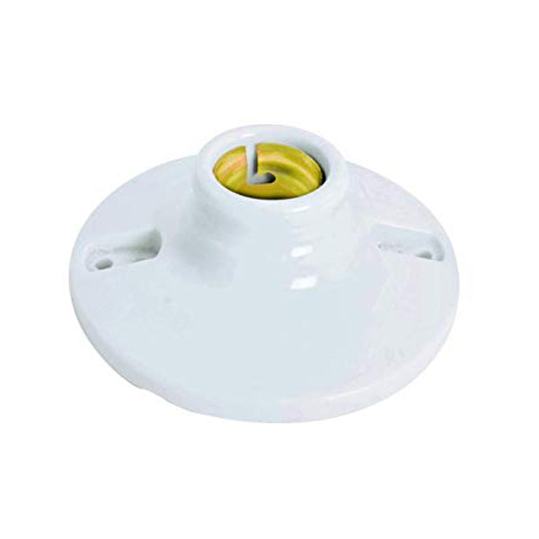 PORTALAMPARA (ROCETA) PORCELAN 4 1/2" 660W ADIR 1145