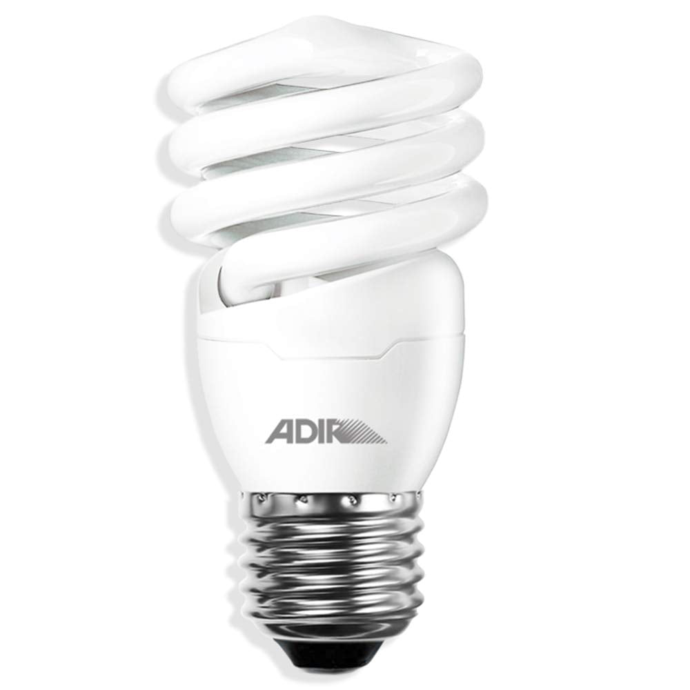 FOCO AHORRA MINI TWISTER 11W = 45W T2 BLANCA ADIR 2780