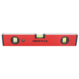 NIVEL DE ALUMINIO ROJO 18" 3 GOTAS DOGOTULS SH4001