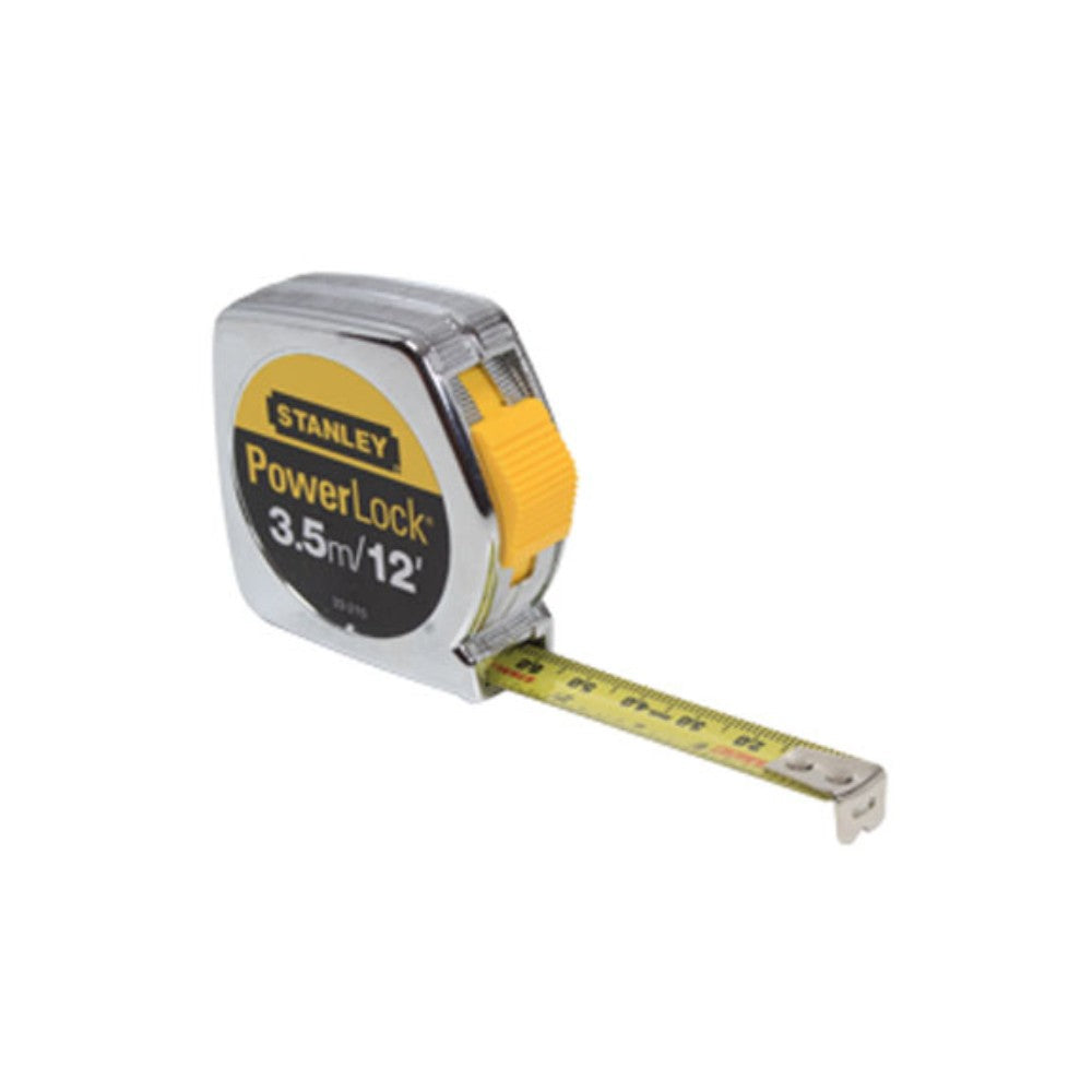 FLEXOMETRO METAL POWERLOCK 3.5MTS STANLEY 33-215MX