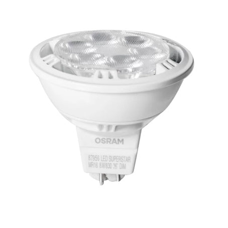 FOCO LED MR16 SUPERSTAR ATENUABLE OSRAM 8W 3000K 87956