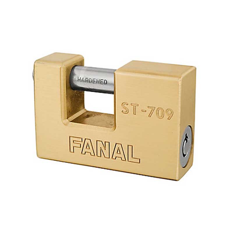 CANDADO ANTIPALANCA FANAL LLAVE TUBULAR 75MM ST-709