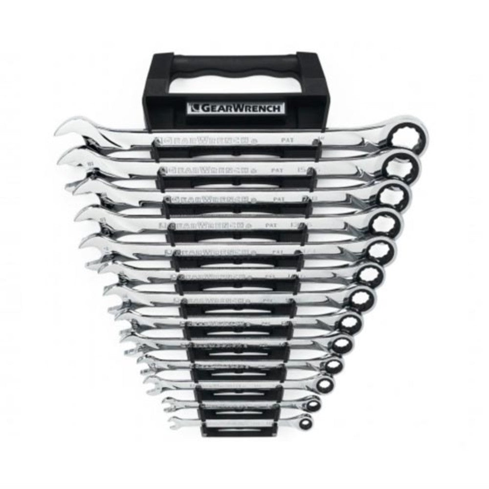 SET DE LLAVES COMBINADAS CON MATRACA SAE (1/4" - 1") GearWrench 85199