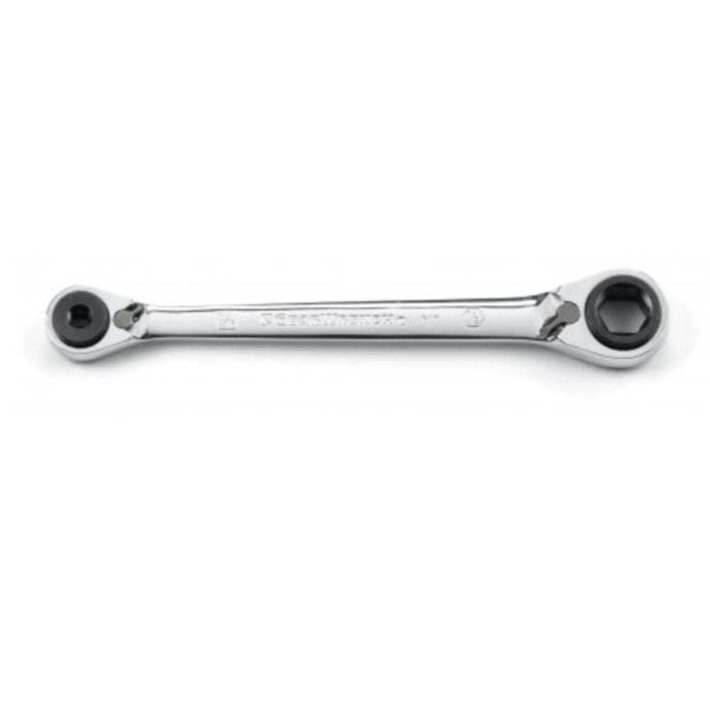 LLAVE CON MATRACA DOBLE HVAC 1/4" X 3/16" GEARWRENCH 85221