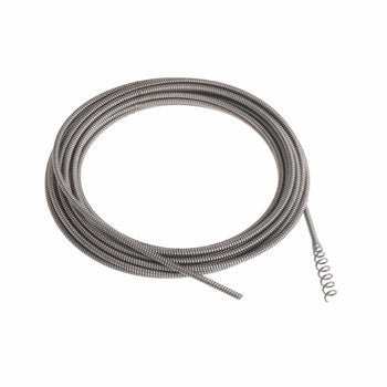 CABLE 1/4 X 10m CON BARRENA DE EMBUDO PARA MAQUINA LIMPIADORA RIDGID CAT. 50657