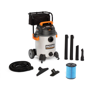 ASPIRADORA INOX 6.5HP 16GAL (BAJO RUIDO) 59403 RIDGID WD1956M