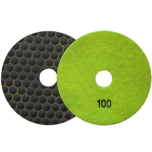 PAD DIAMANTE 4'' GRANO 100 (PULIDO SECO) AUSTROMEX 2671