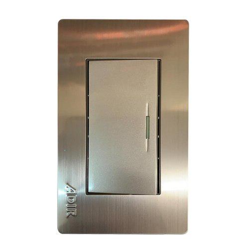 PLACA 1 PAGADOR ACERO INOX MAYORCA ADIR 4670