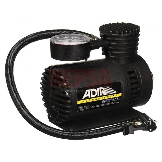 MINI COMPRESORA DE AIRE 300 PSI CONECTOR 12V ADIR 658