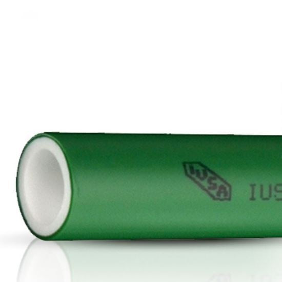 TUBO PPR FUSION BICAPA 1/2" (20mm) 4mts IUSA 616320/223798