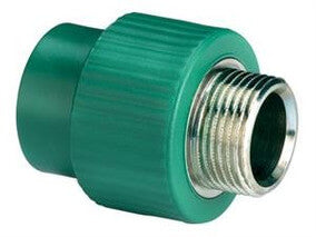 ADAPTADOR PPR FUSION MACHO 3/4" X 3/4" (ROSCA EXTERIOR) IUSA 616379