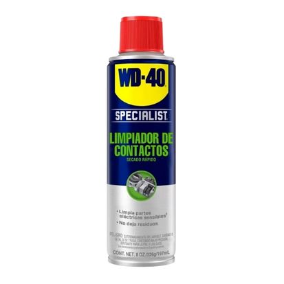 AEROSOL LIMPIADOR DE CONTACTOS PROFESIONAL 8 Oz 226g (SECADO RAPIDO) WD-40 SPECIALIST WD56004