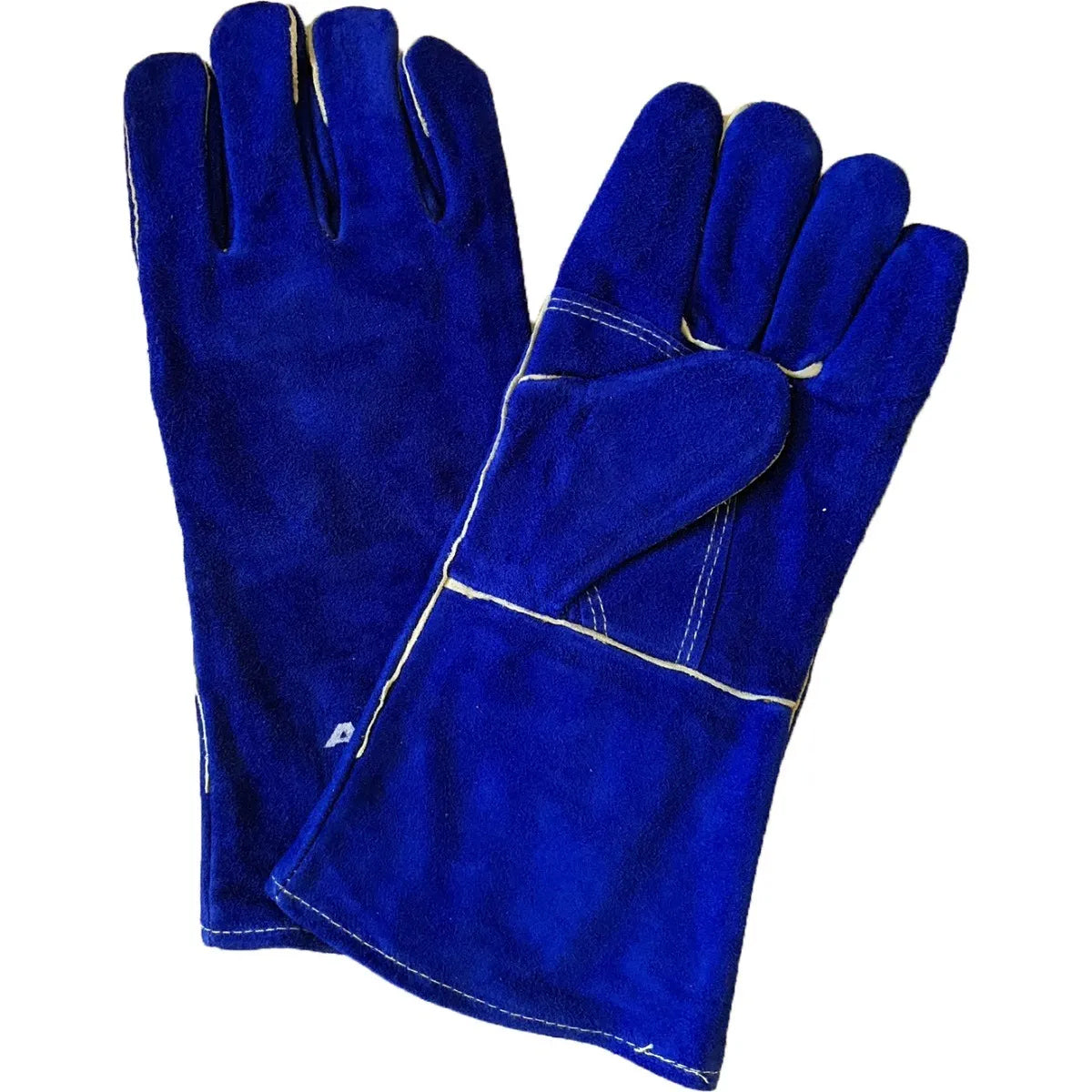 GUANTE SOLDADOR AZUL (PREMIUM) HILO KEVLAR REFORZADO GCSC19