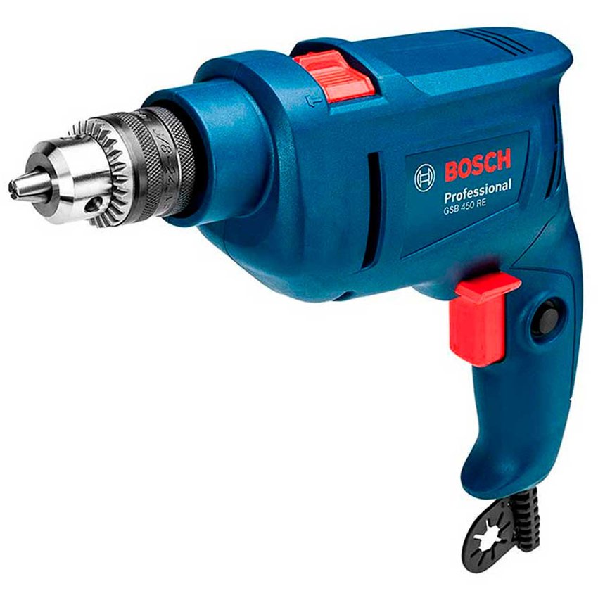 ROTOMARTILLO 3/8" 450W 3100Rpm 49600 GOLPES X MIN (1.2kg) BOSCH GSB 450 RE