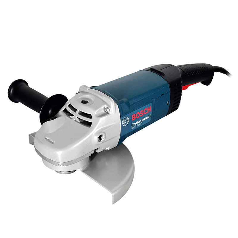 ESMERILADORA ANGULAR 7" 16Amp 2,000W 8,500rpm (5kg) BOSCH GWS 2000