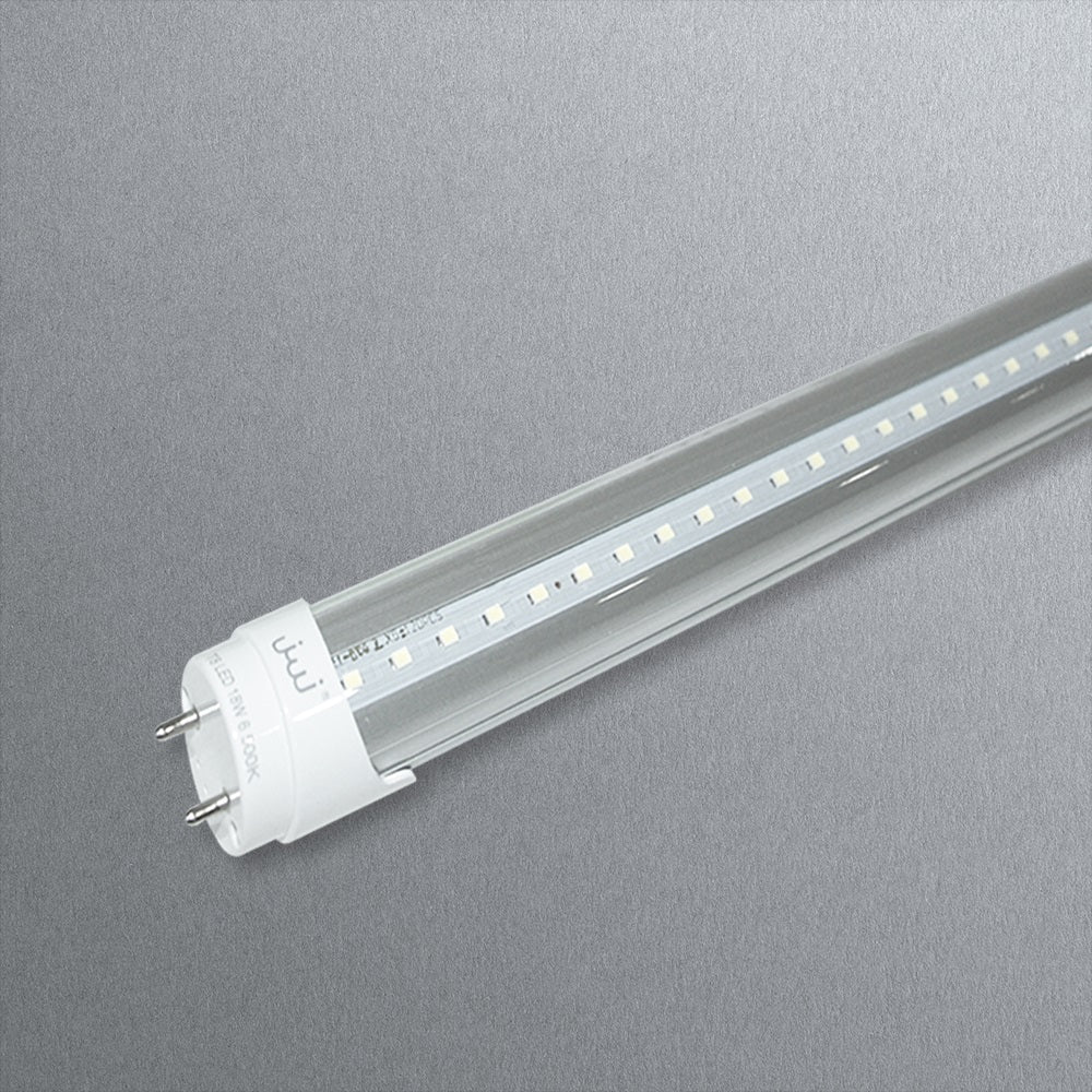 TUBO TRANSP LED T8 18W 120CM 6500K JWJ JLT8-182 TB