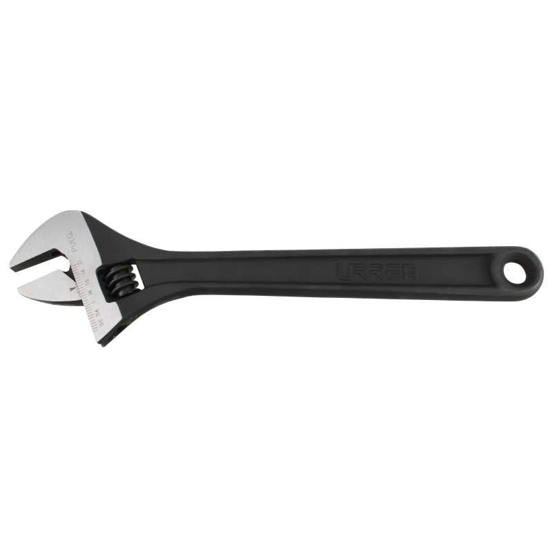 LLAVE AJUSTABLE 8" BLACK NEGRA (USO INDUSTRIAL) URREA 708SI (M-A)