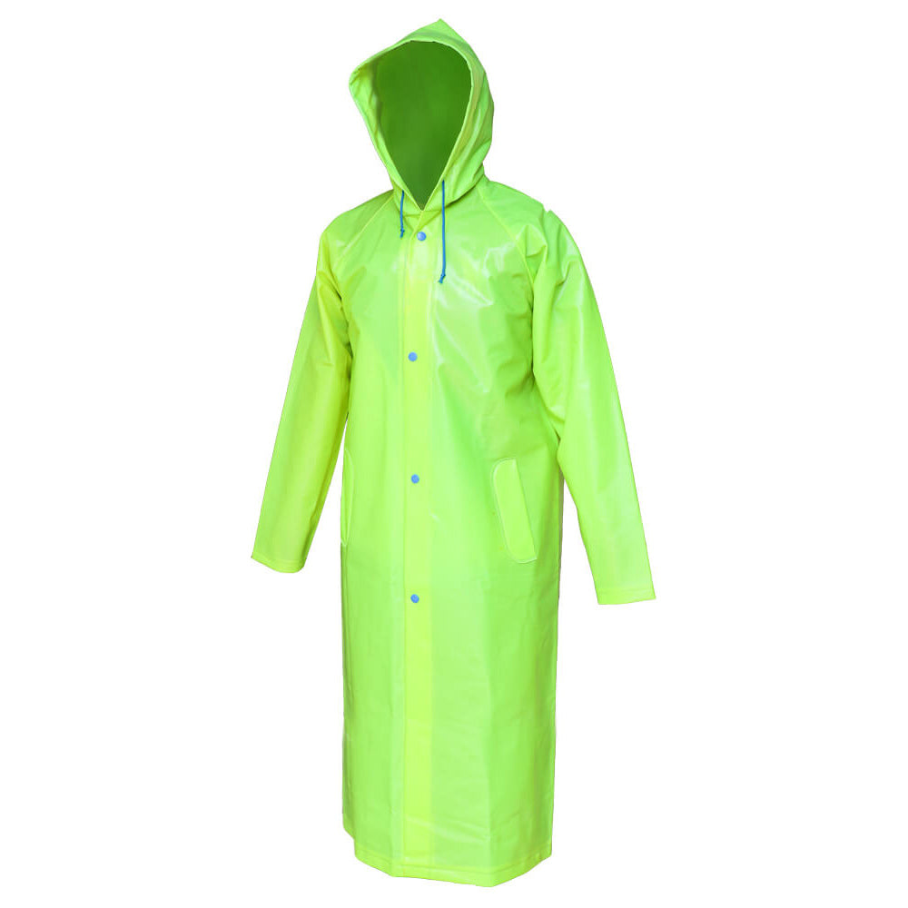 IMPERMEABLE GABARDINA VERDE (ALTA VISIBILIDAD) GRANDE JRYSA DD-1120HVGD