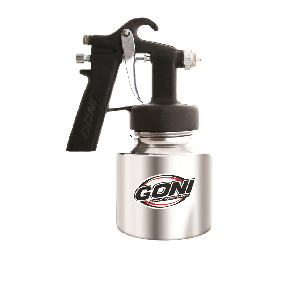 PISTOLA DOBLE ABANICO MAX 45PSI VASO 1L (.68kg) GONI 29