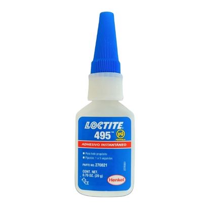 ADHESIVO INSTANTANEO SUPER BONDER 20gr #495 LOCTITE 270821