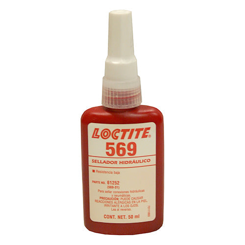 SELLADOR HIDRAULICO RESISTENCIA BAJA 50ml LOCTITE 569 61252