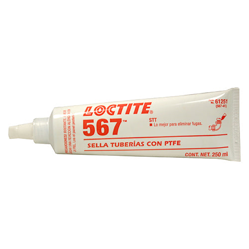 SELLADOR ROSCA C/PTFE (TEFLON) ALTA TEMP 250ml LOCTITE #567 270921