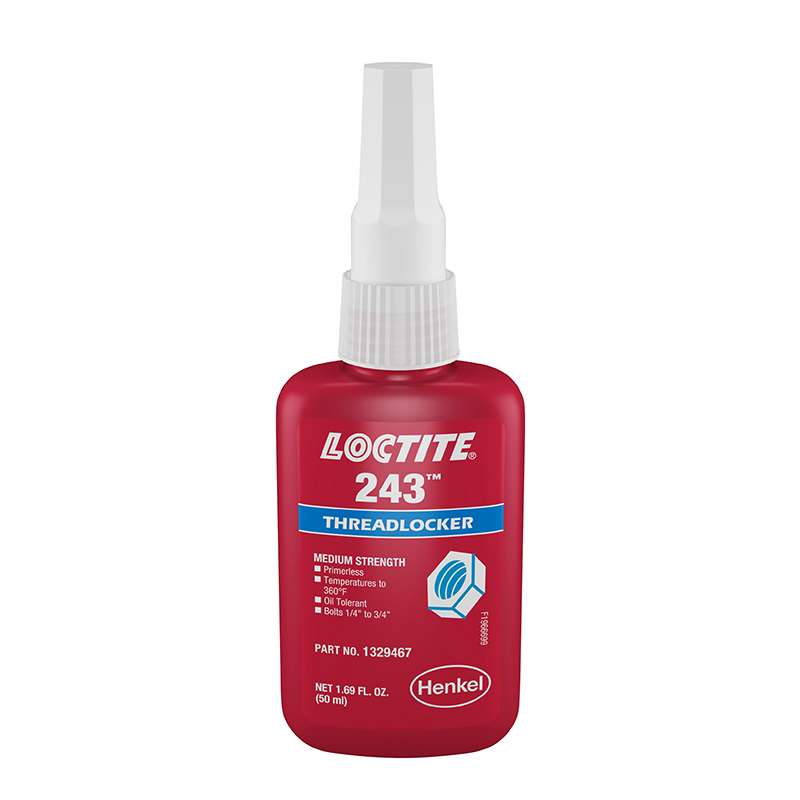 FIJADOR DE ROSCAS 50ml (AZUL) RESISTENCIA MEDIA #243 LOCTITE 1329467