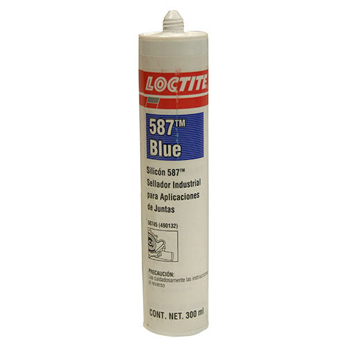 SILICON RTV SELLADOR INDUSTRIAL JUNTAS "BLUE" CARTUCHO 300ml LOCTITE #587 490132