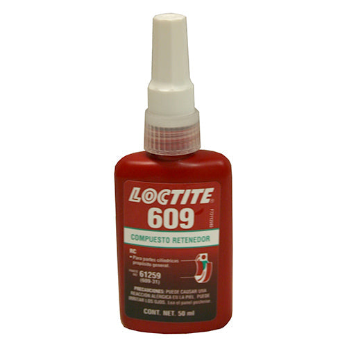 ADHESIVO COMPUESTO RETENEDOR 50ml PROPOSITO GENERAL LOCTITE 609 1610542